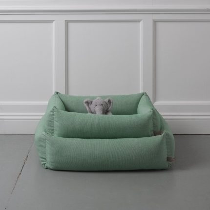 Lifestyle Image: Classic Bed Pinstripe Spearmint