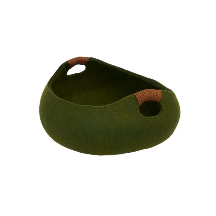 Pebble Cat Bed Moss